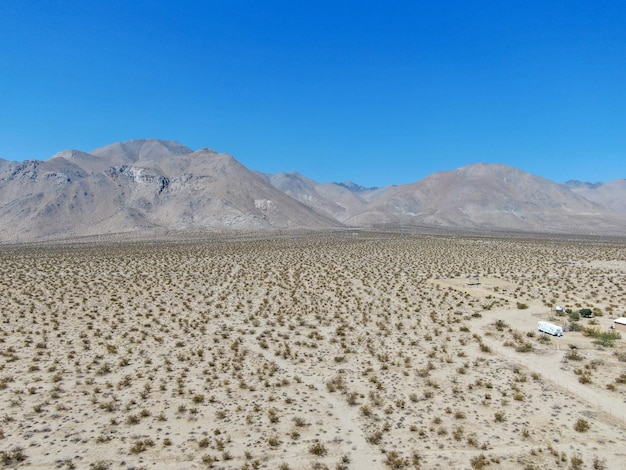 Deserto de ridgecrest califórnia eua