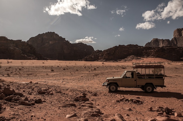 Deserto de Wadi Rum na Jordânia