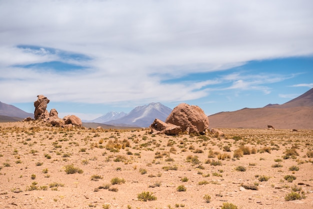 Deserto montanhoso da bolívia