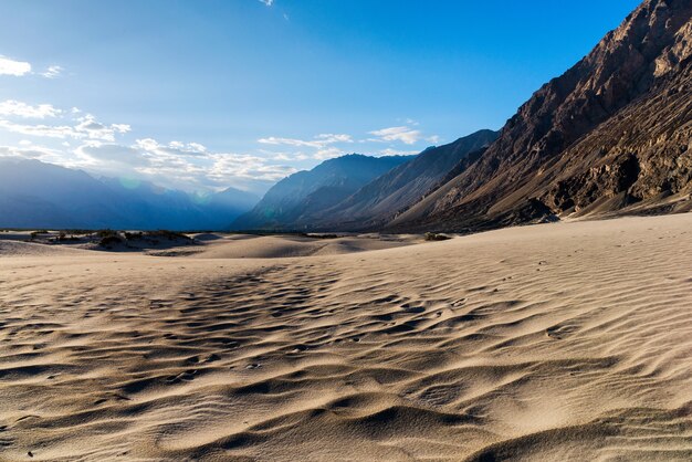 Deserto na época do verão.