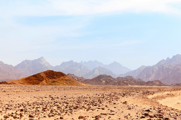 Deserto quente sem vida