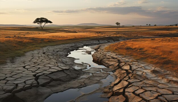 desertos expansivos no estilo de desolação épica