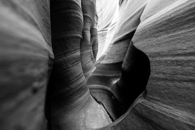 Desfiladeiro de slot no Parque Nacional Grand Staircase Escalante, Utah