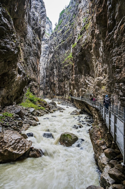 Desfiladero del glaciar Grindelwald