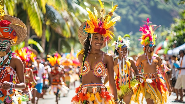 Desfile del Carnaval de las Naciones de las Seychelles