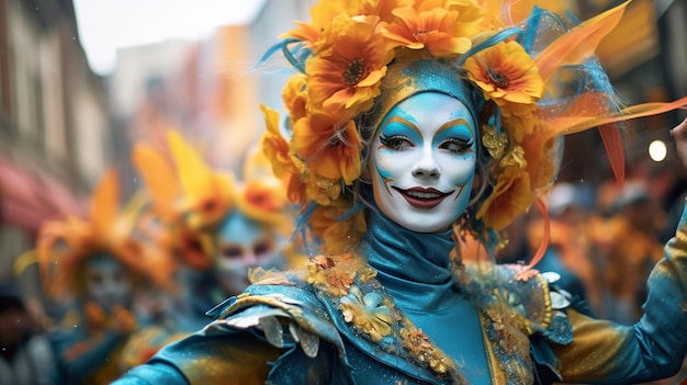 El desfile del carnaval