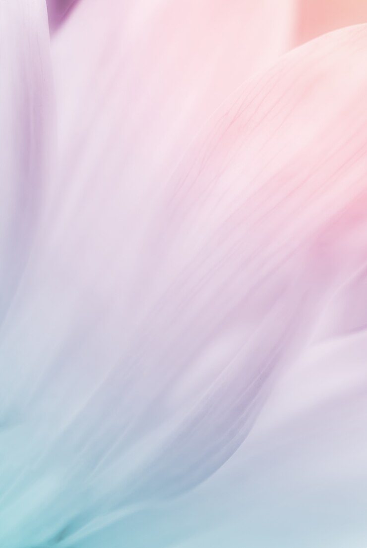 Foto desfocar o fundo de cor pastel de folha abstrata
