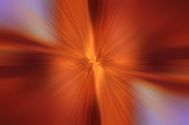 desfoque de zoom de velocidade de fundo gradiente laranja