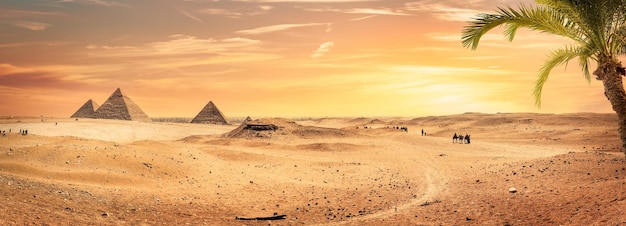 Desierto cerca de Giza