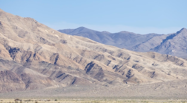 Desierto montaña naturaleza paisaje soleado cielo azul