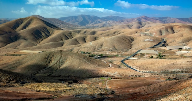 Desierto Paisaje Fuerteventura Islas Canarias