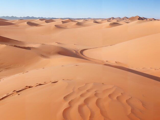 el desierto del Sáhara en Marruecos