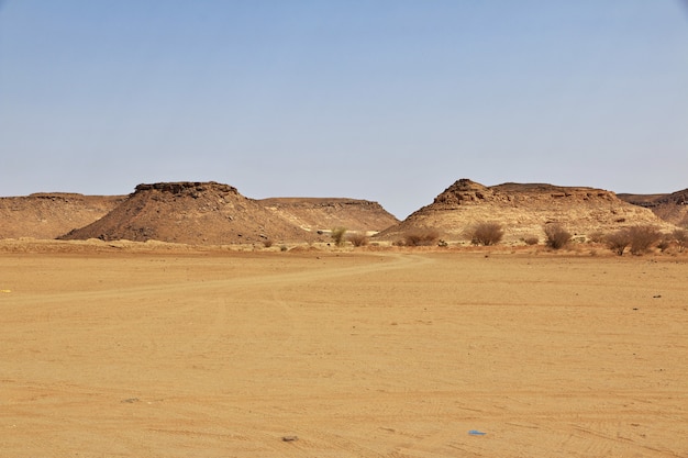 Desierto del Sahara en Sudán