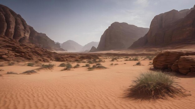 Desierto de Wadi Rum en Jordania