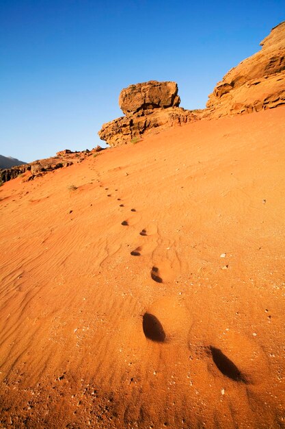 el desierto de Wadi Rum