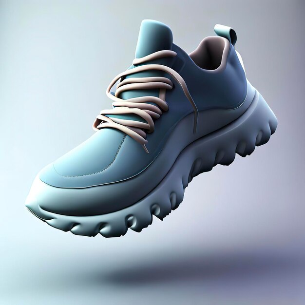 Design 3D de sapatos jogger