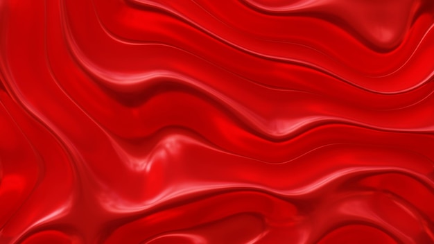 Design abstrato vermelho com estilo 3d moderno