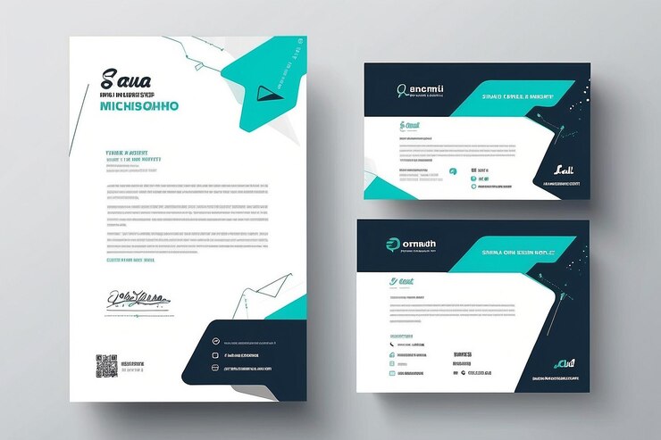 Foto design criativo de modelo de assinatura de e-mail