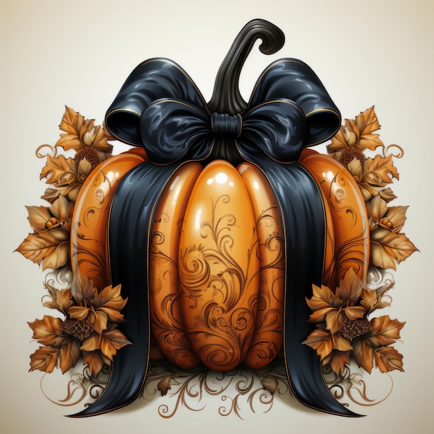 Design de arte de Halloween