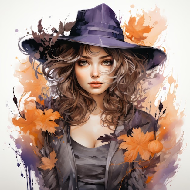 Design de arte realista de Halloween