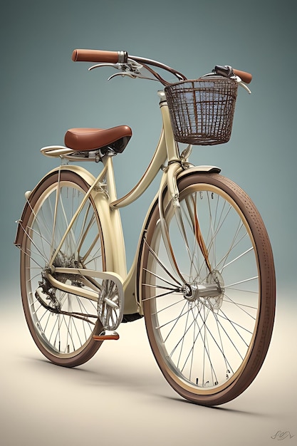 Foto design de bicicleta vintage