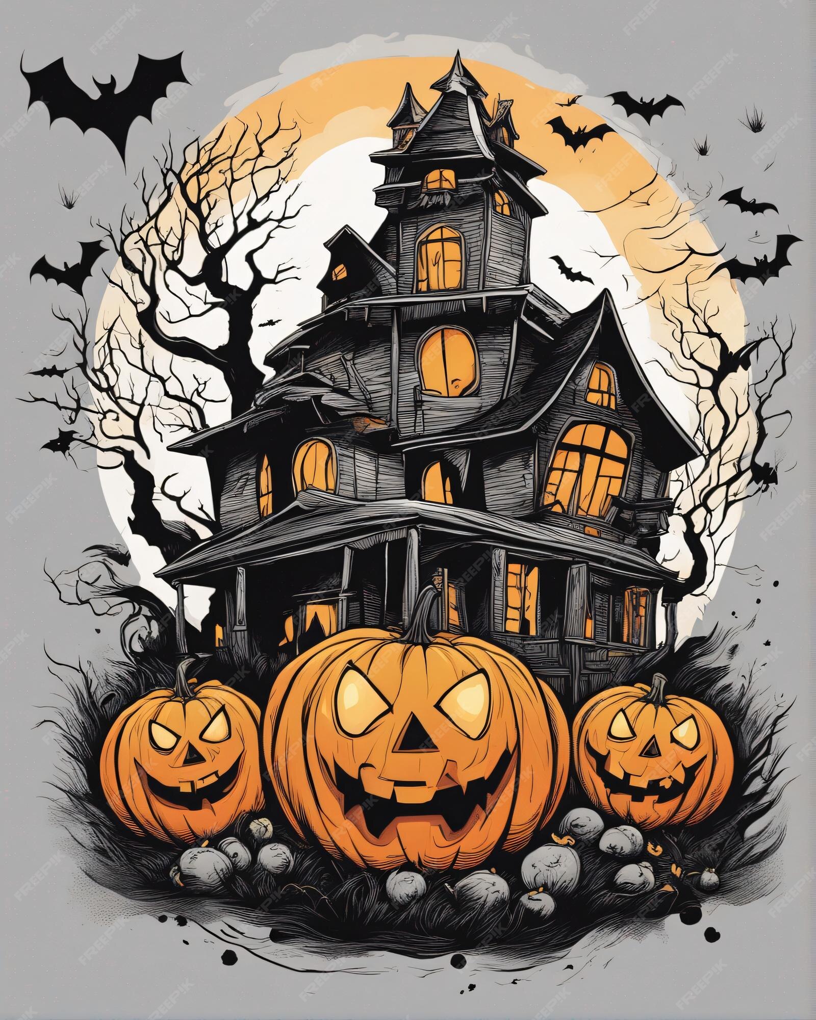 Modelo De Camiseta Feliz Do Halloween Design Da Abóbora Tshirt Design  Modelo Do Vetor Ilustração Stock - Ilustração de preto, outubro: 226558435