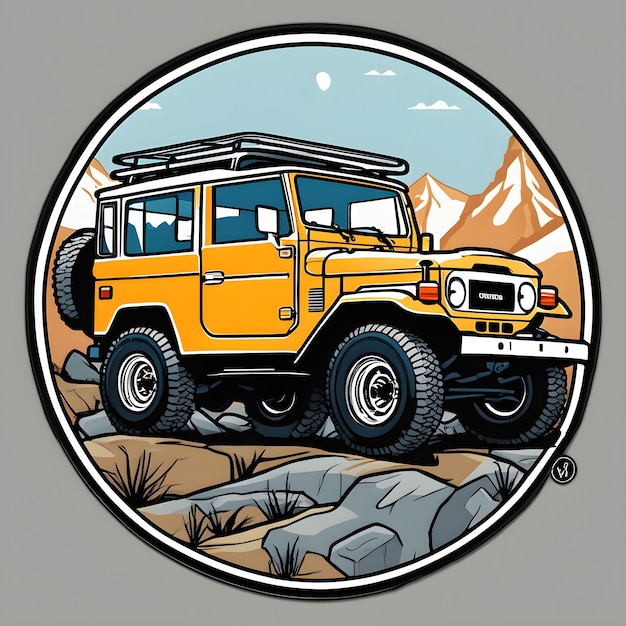 Design de camiseta off road