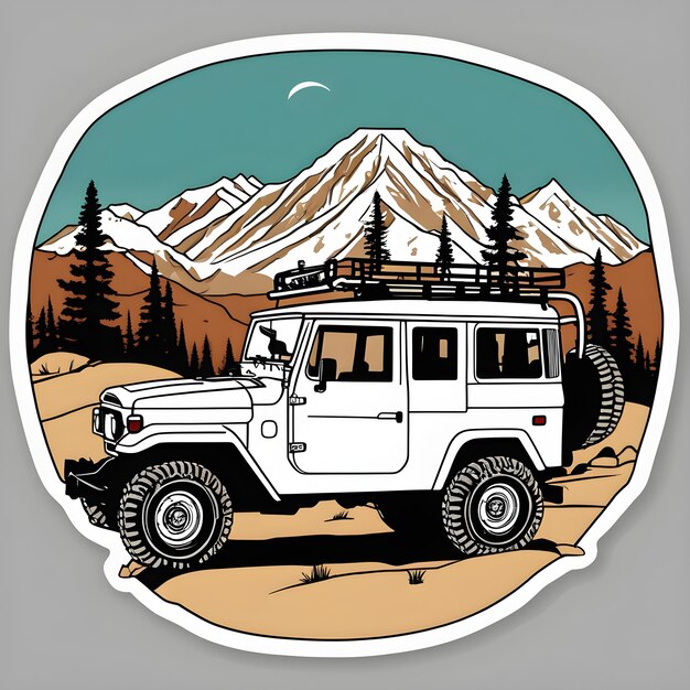 Design de camiseta off road