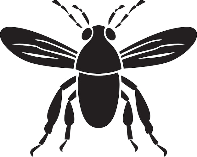 Foto design de emblema de colônia de insetos, ícone de ameaça de comer madeira