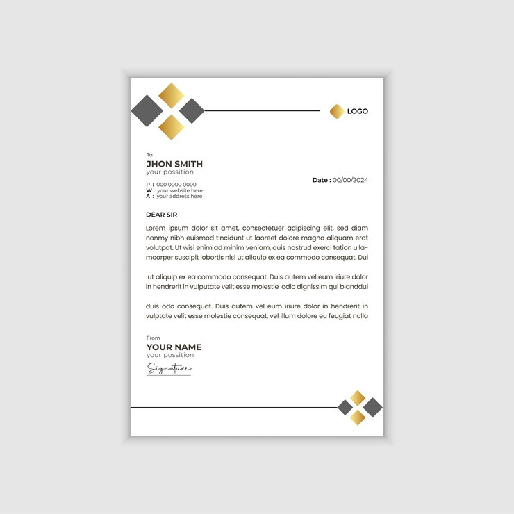 Foto design de fatura moderna e limpa para empresas
