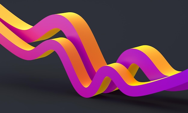 Design de fundo 3D abstrato