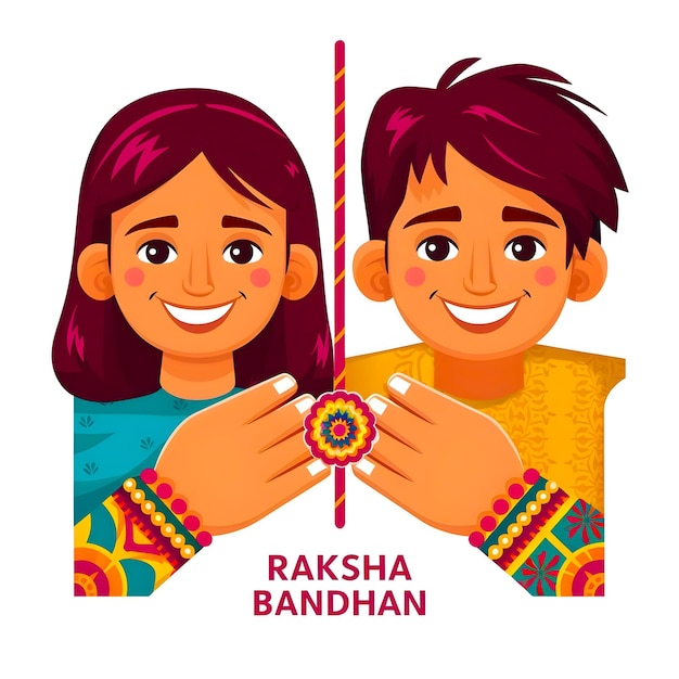 Design de fundo do Festival de Rakhi