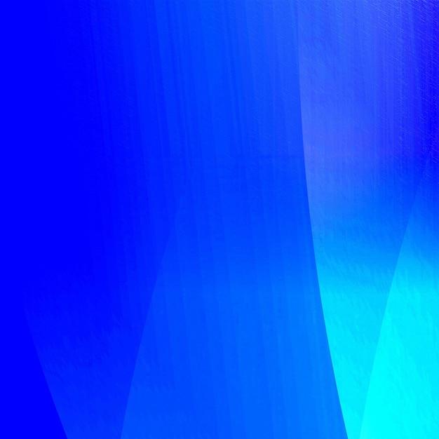 Design de fundo quadrado de cor gradiente azul com linhas