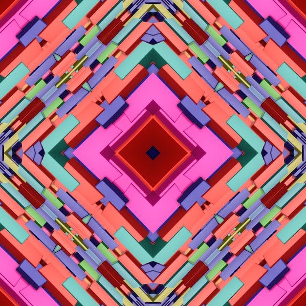 Design de ilustração de fundo colorido abstrato