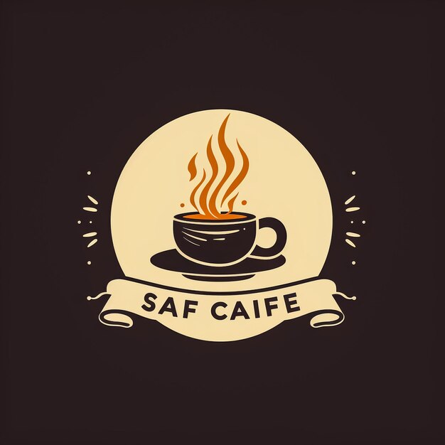 Foto design de ilustração de imagens de logotipo de xícara de café