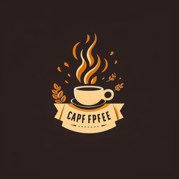 Design de ilustração de imagens de logotipo de xícara de café