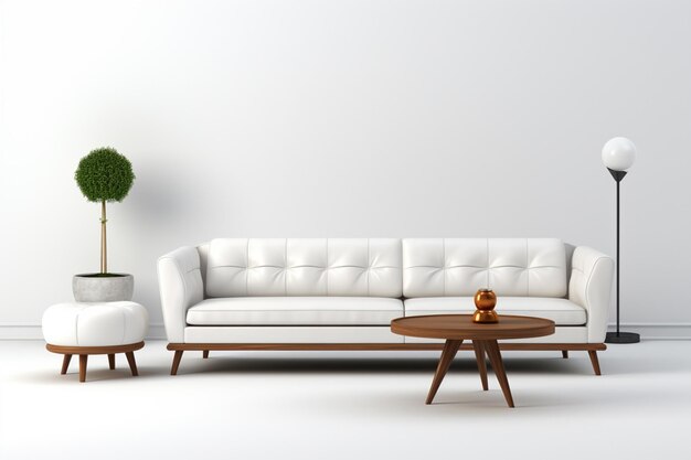 design de interiores de sala de estar moderna