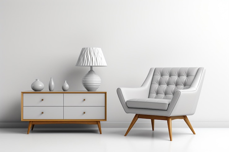 Foto design de interiores de sala de estar moderna