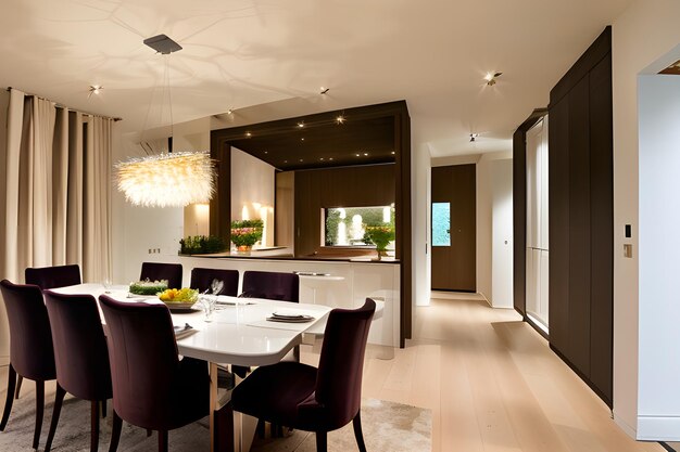 Foto design de interiores de sala de jantar em um orçamento dicas para criar um espaço bonito