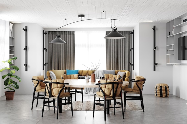 Foto design de interiores moderna sala de estar