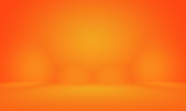 Foto design de layout de plano de fundo laranja suave abstrato modelo de web studioroom relatório de negócios com cor de gradiente de círculo suave