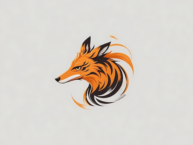 Design de logotipo criativo Animal gerado por Ai