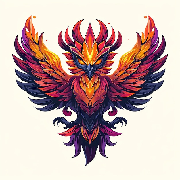 Foto design de logotipo de garuda para camiseta mockup esport logotipo design vetorial