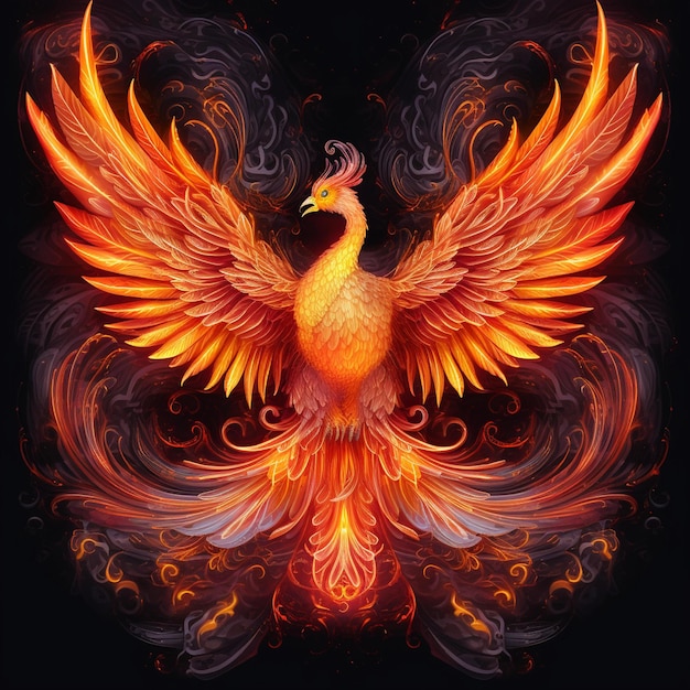 Design de logotipo de Phoenix