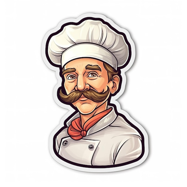 Foto design de logotipo do chef