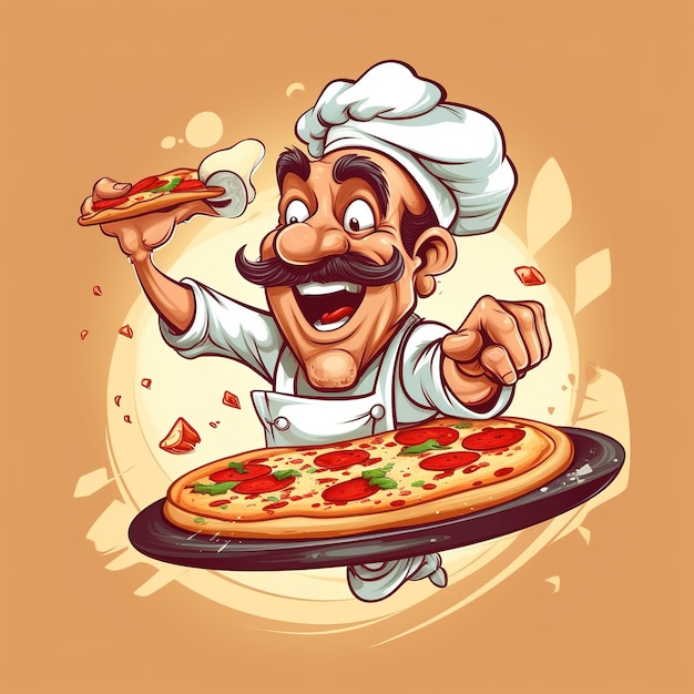 Foto design de logotipo do chef