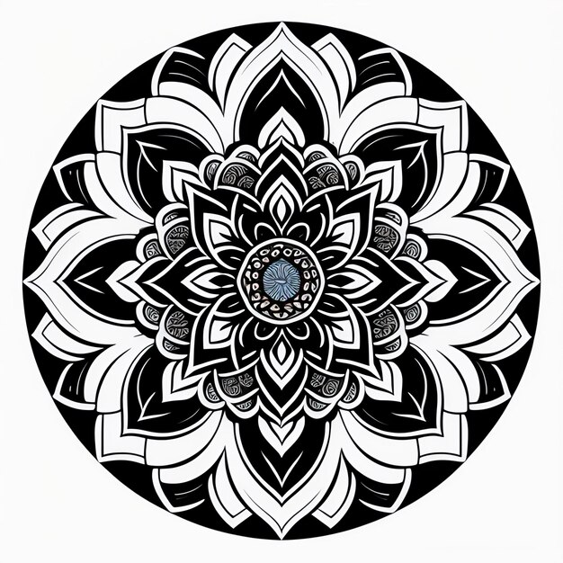 Design de mandala de luxo e fundo islâmico na cor dourada