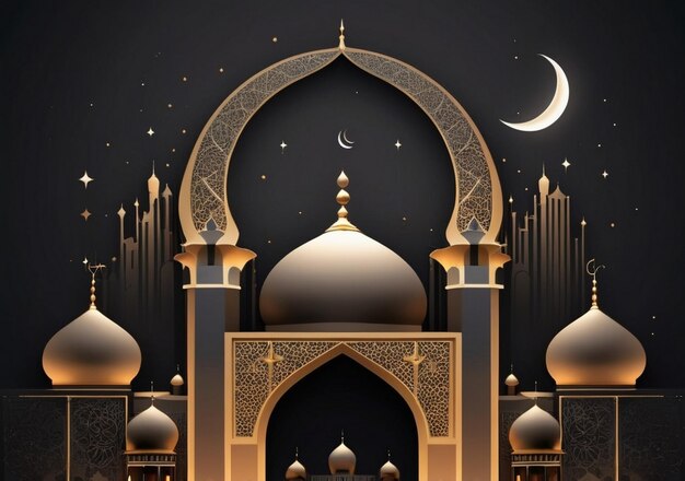 Design de postagem de Eid Mubarak