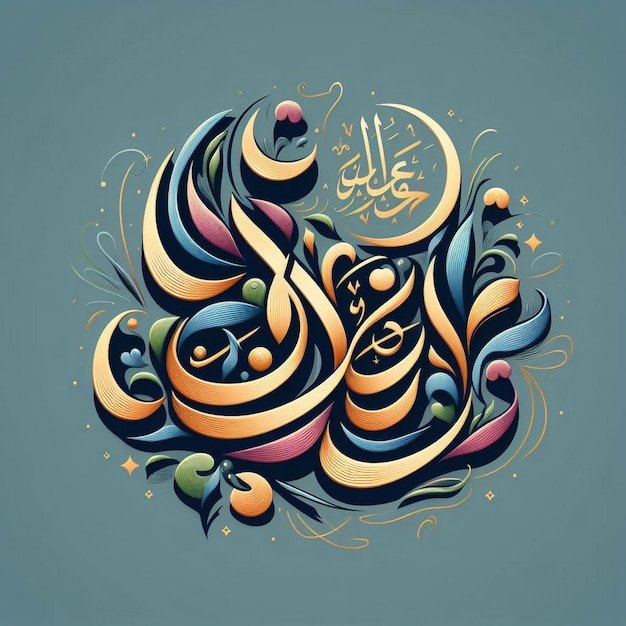 design de saudação de ramadan kareem com islâmico