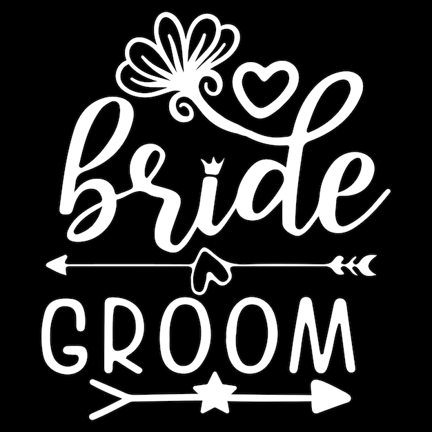Design de vetores de citações de casamento
